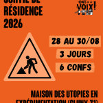 Sortie de chantier confs 2026