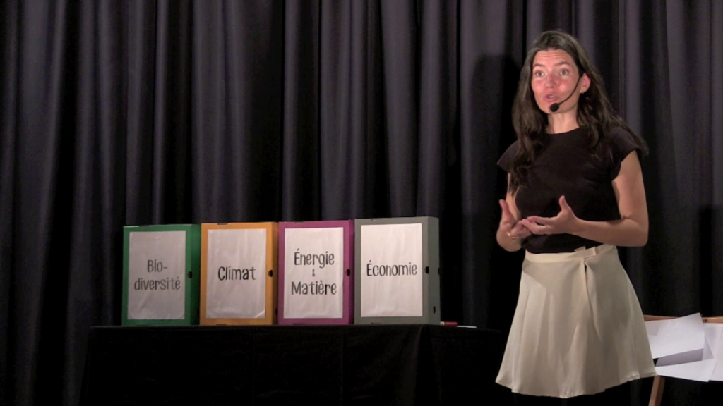 Gwennyn TANGUY - Conférence gesticulée "C'est pas la fin du monde ... mais faut tout réinventer !"