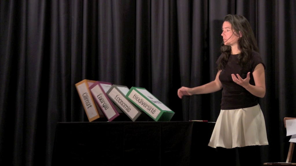 Gwennyn TANGUY - Conférence gesticulée "C'est pas la fin du monde ... mais faut tout réinventer !"