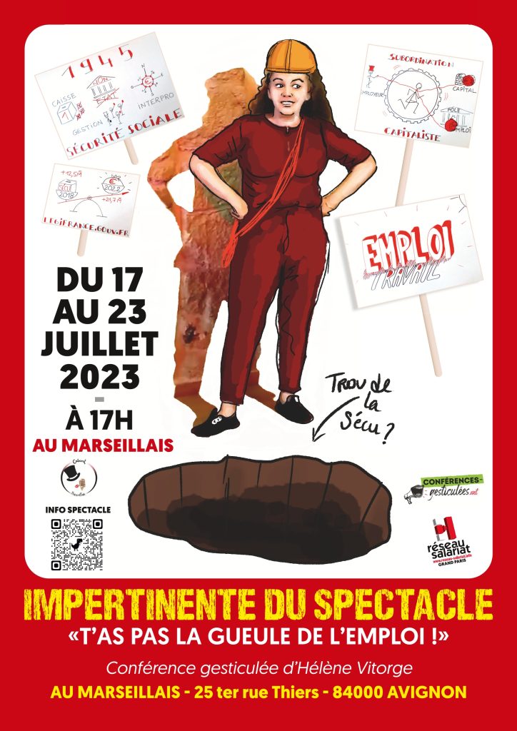 Hélène VITORGE - Conférence gesticulée "Impertinente du spectacle"