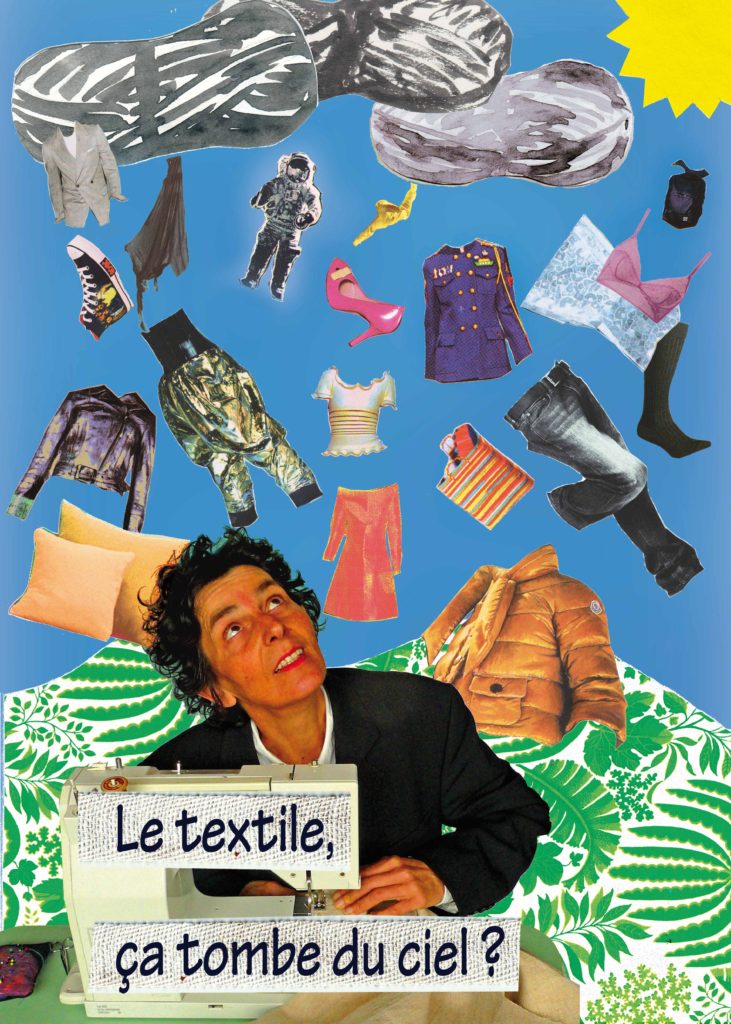 Marianne GODEZ - Conférence gesticulée "Le textile, ça tombe du ciel ?"